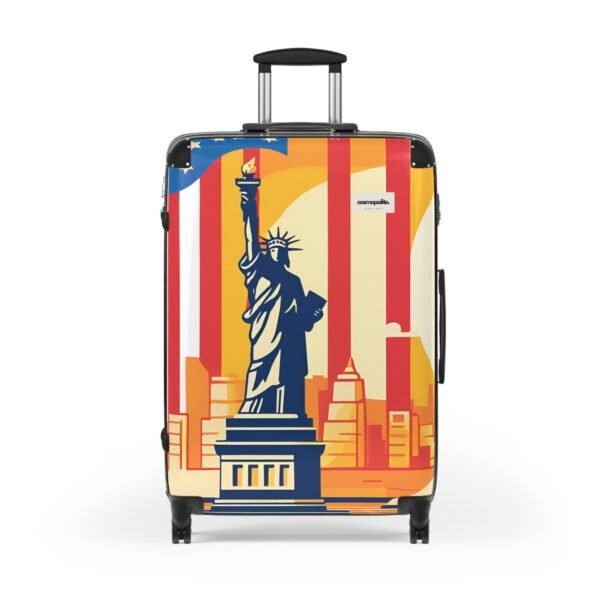 Statue of Liberty Travel Suitcase - Stylish Hard Shell Luggage for Adventurers - Image 17