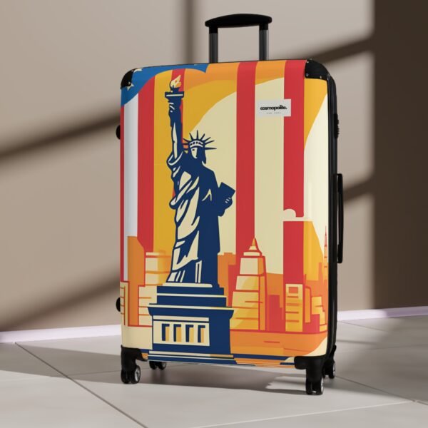 Statue of Liberty Travel Suitcase - Stylish Hard Shell Luggage for Adventurers - Image 14