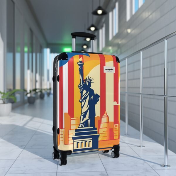 Statue of Liberty Travel Suitcase - Stylish Hard Shell Luggage for Adventurers - Image 10