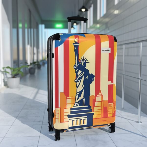 Statue of Liberty Travel Suitcase - Stylish Hard Shell Luggage for Adventurers - Image 16