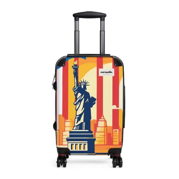 Statue of Liberty Travel Suitcase - Stylish Hard Shell Luggage for Adventurers - Image 5