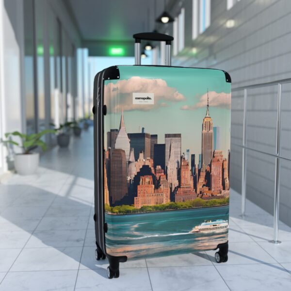 Cityscape Luggage - Travel Suitcase with Skyline Design - Image 13