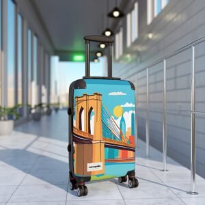 Stylish Suitcase for Travel Enthusiasts | Perfect for Vacations, Weekend Getaways, Stylish Luggage, Airport Ready, Gift for Travelers