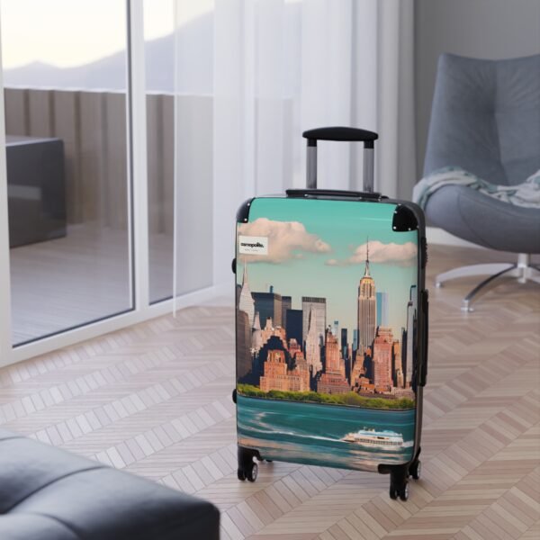 Cityscape Luggage - Travel Suitcase with Skyline Design - Image 10