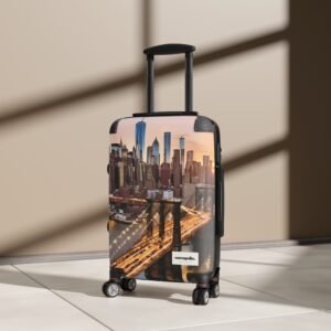 Cityscape Luggage - Travel Suitcase, Fashionable Carry On Bag, Perfect for Vacations, Summer Getaways, Travel Gift