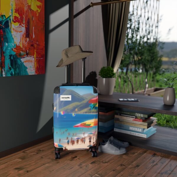 Vibrant Beach Suitcase - Travel in Style with Colorful Design - Image 3