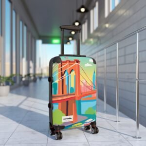 Colorful Travel Suitcase, Luggage for Adventure Seekers, Vacation Essentials, Unique Travel Gear, Travel Gifts for Jetsetters, Summer [...]