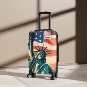 Statue of Liberty Travel Suitcase - Perfect for Adventurers & Travelers