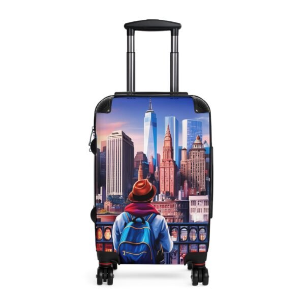 Cityscape Luggage - Travel Suitcase with Skyline Design - Image 4