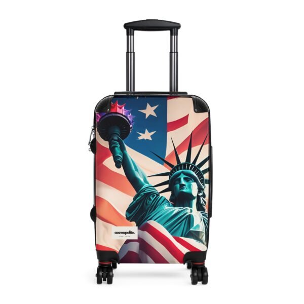 Patriotic Carry-On Suitcase with Liberty Design - Image 4